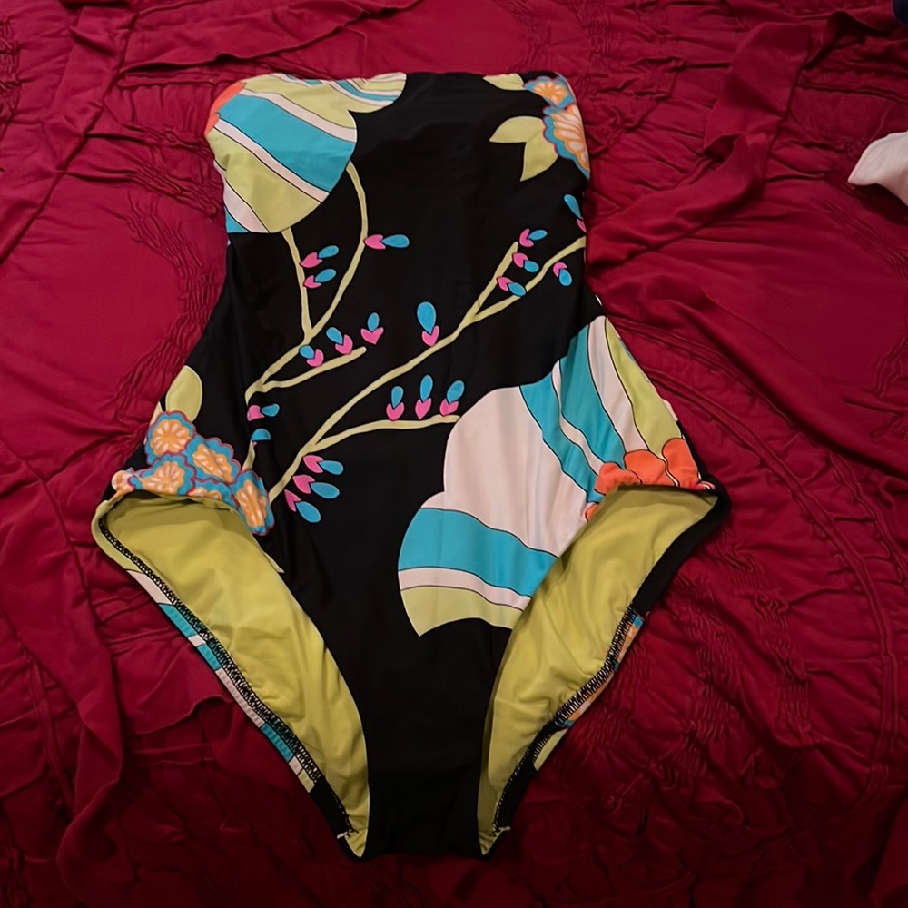 Trina Turk Strapless One Piece